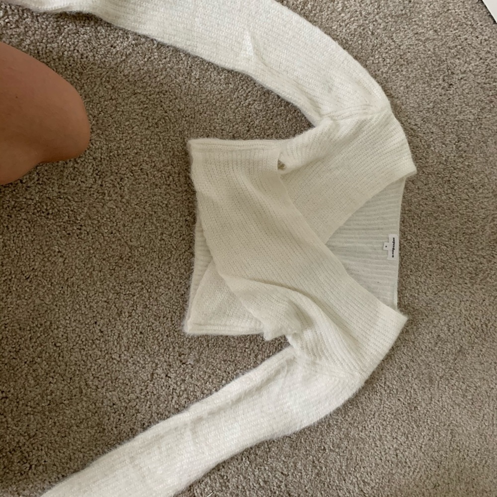 Long sleeve crop top